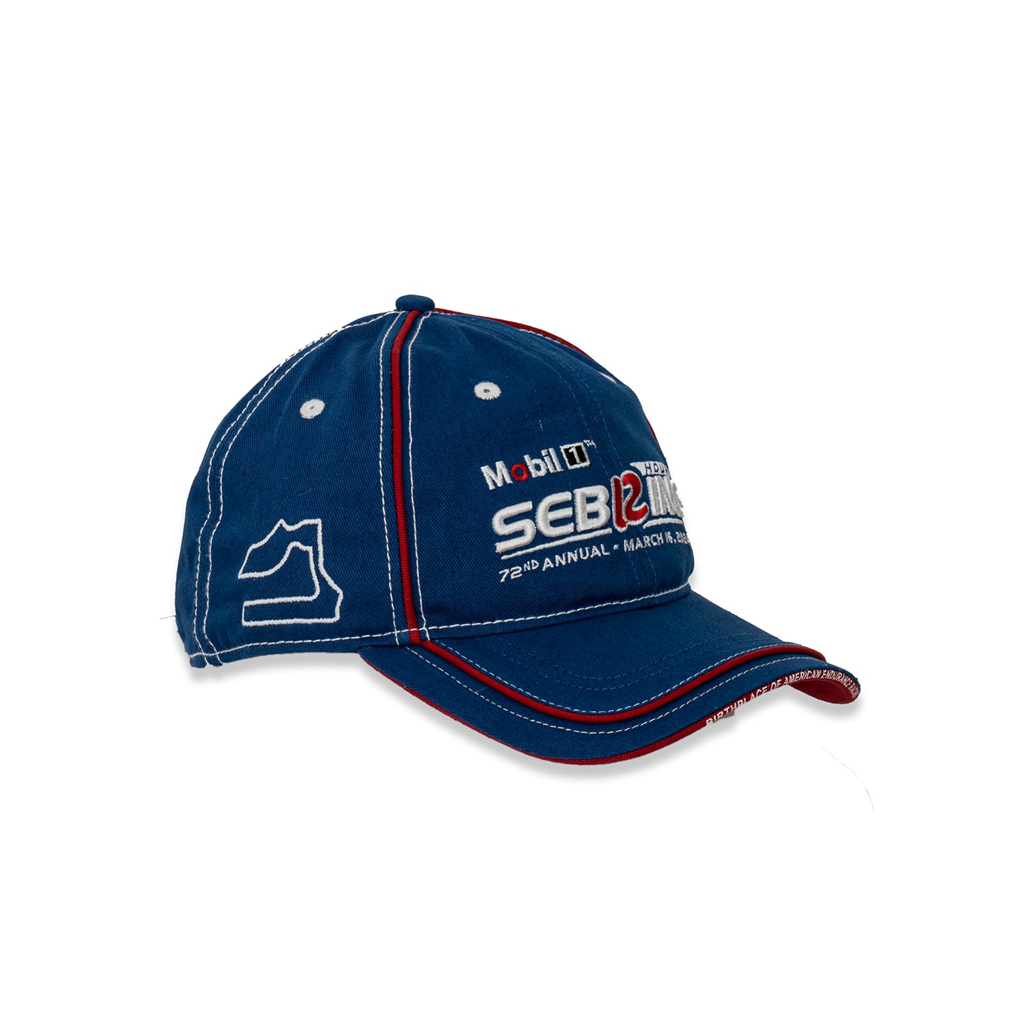 2024 Sebring Event Hat - Royal / Red