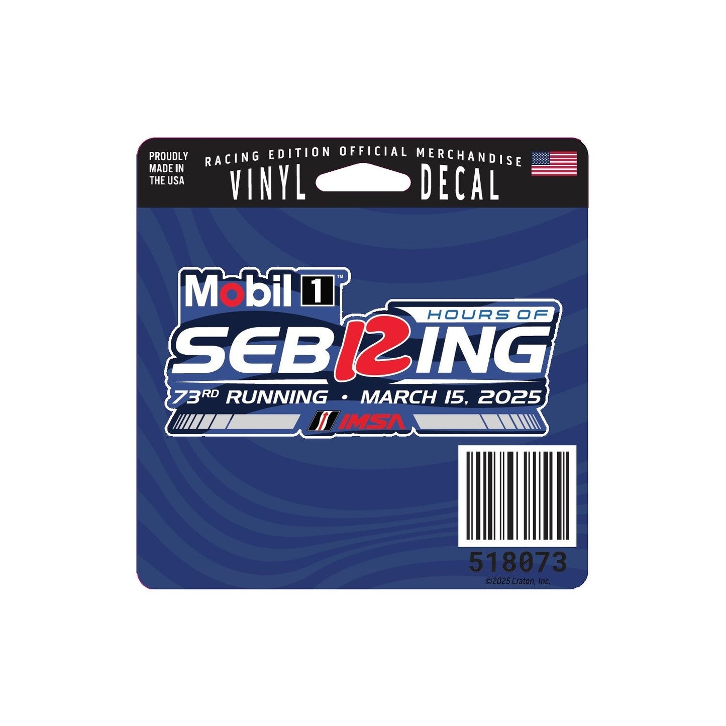 2025 Sebring Event Decal