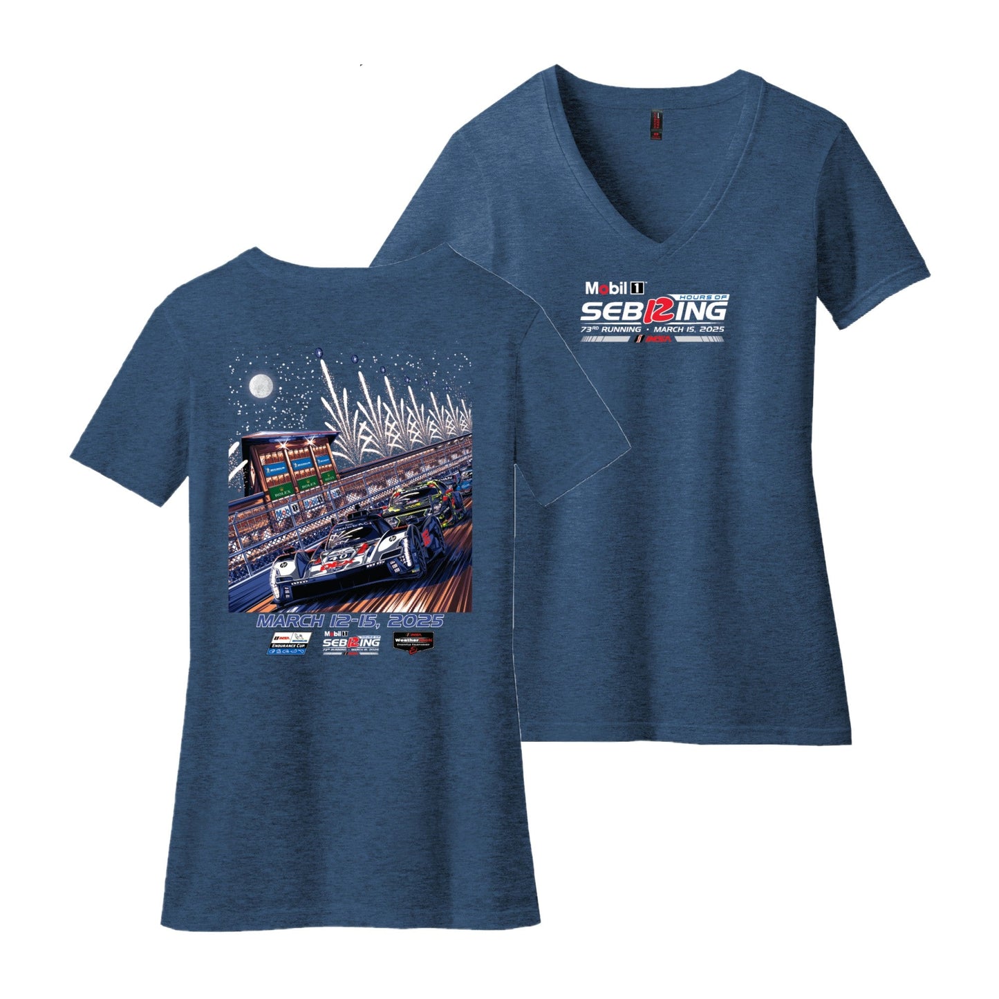 2025 Sebring Ladies Event Tee - Deep Royal