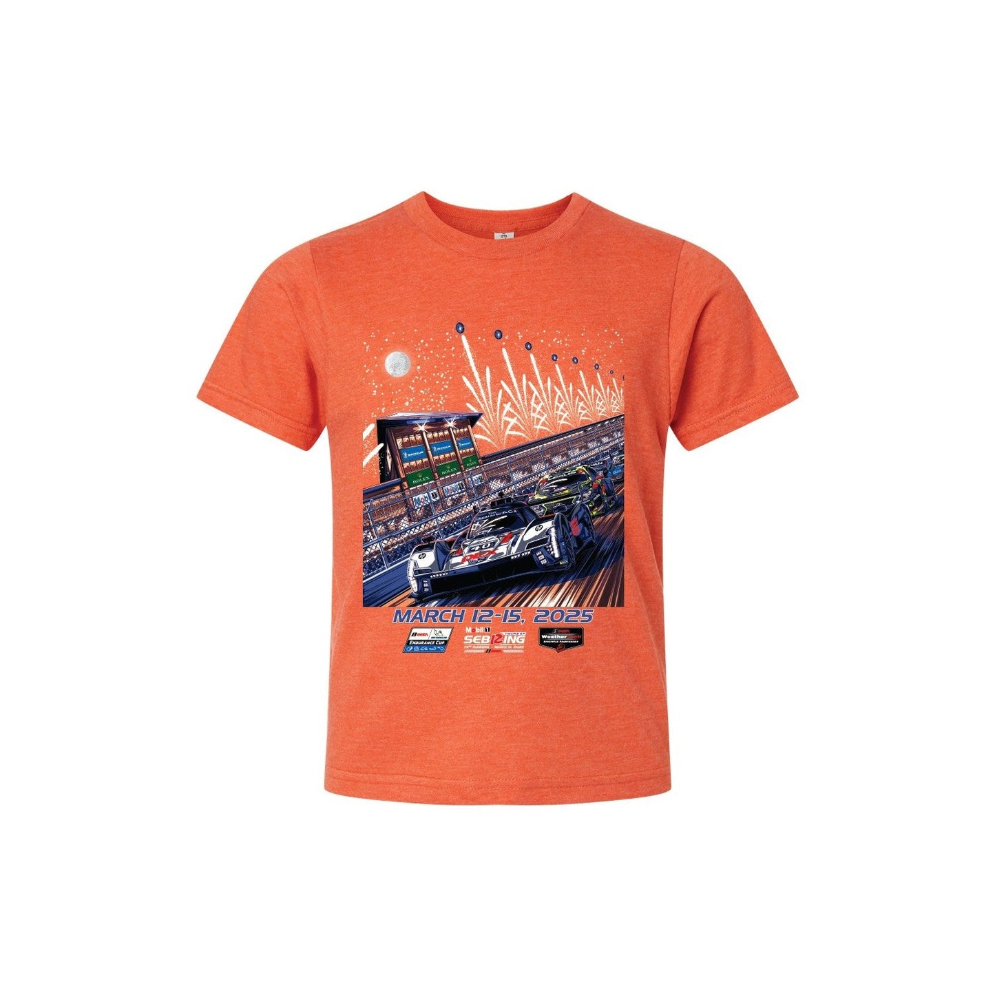 2025 Sebring Youth Event Tee - Orange