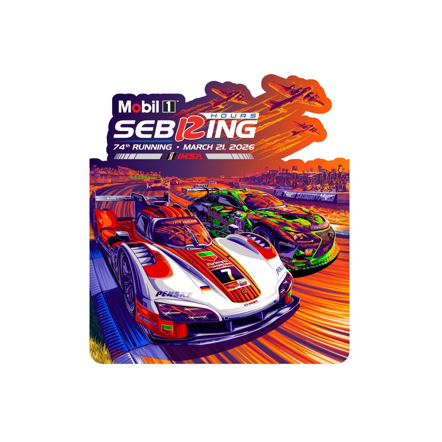 2026 Sebring Event Magnet