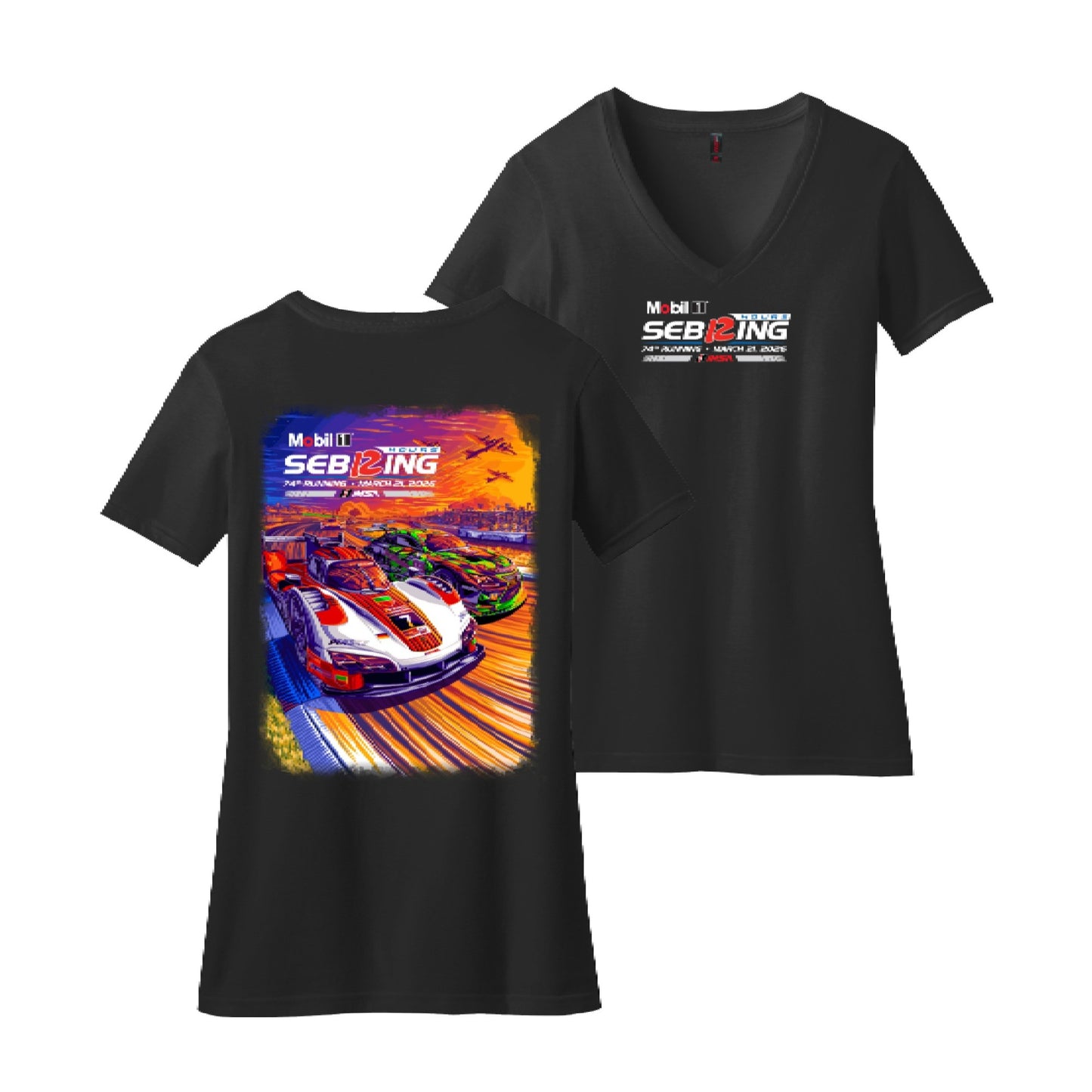 2026 Sebring Ladies Event Tee - Black