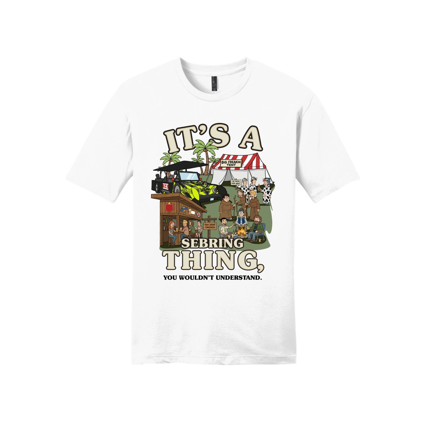 It's a Sebring Thing Tee - White