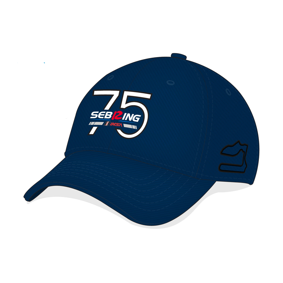 Sebring 75th Cotton Twill Hat - Navy