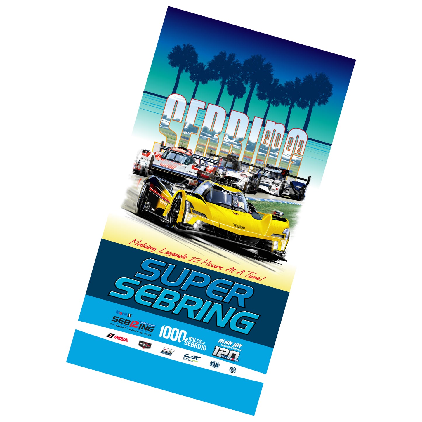 2023 Sebring Beach Towel