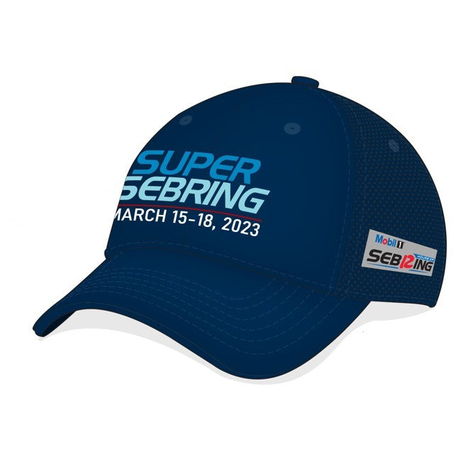 2023 Super Sebring Trucker Hat - Navy