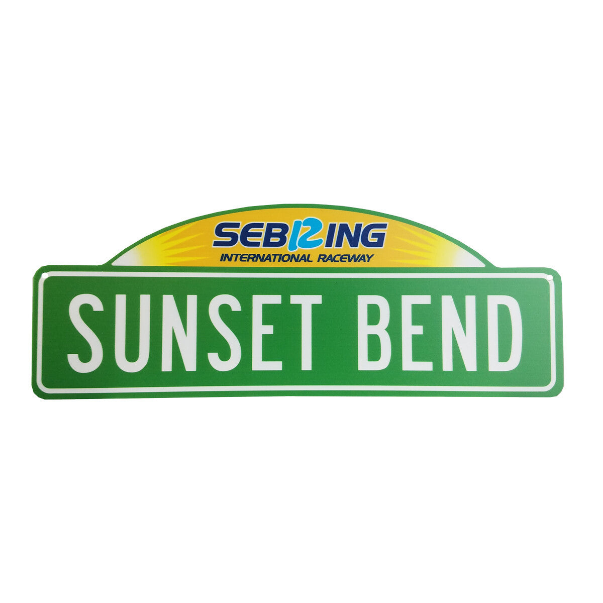 Street Sign w/top - Sunset Bend