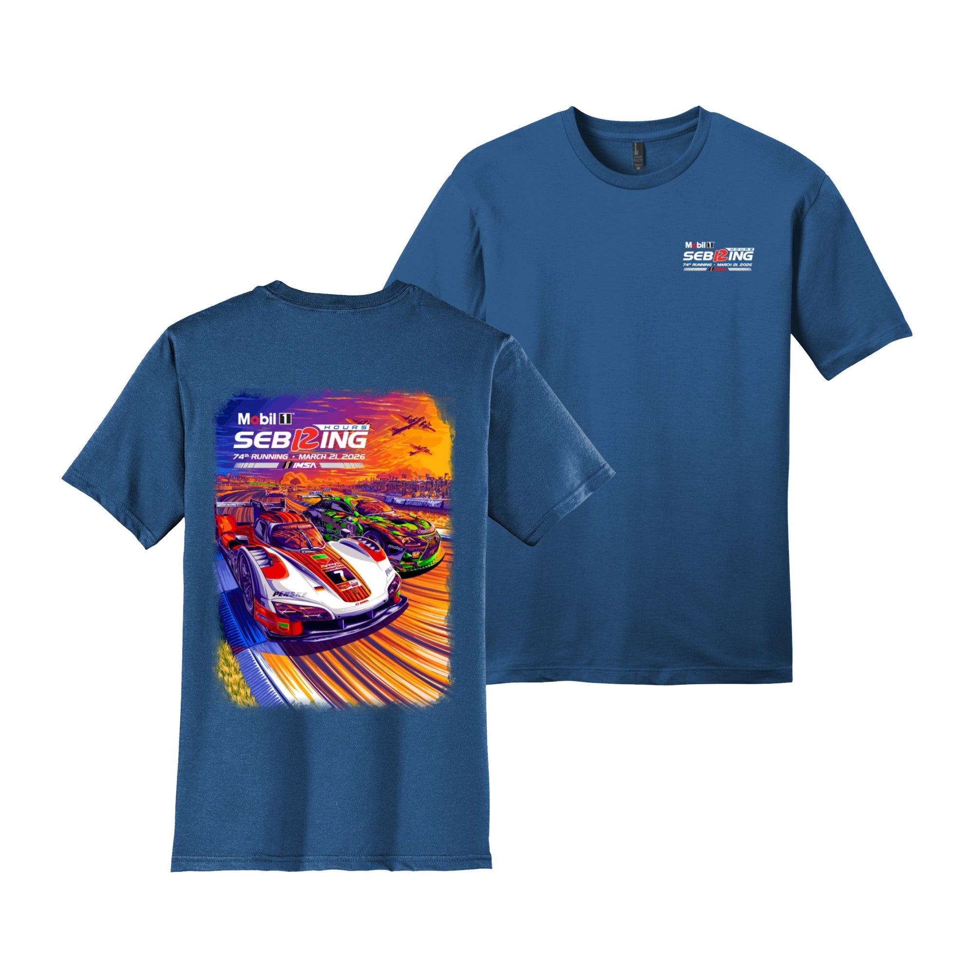 2026 Sebring Event Tee - Blue – Sebring PX