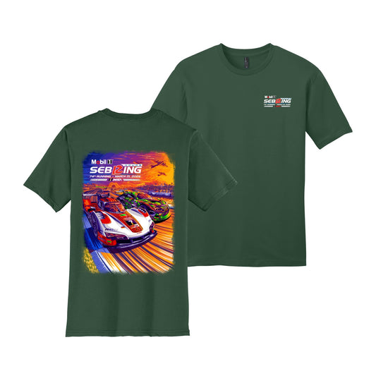2026 Sebring Event Tee - Forest Green