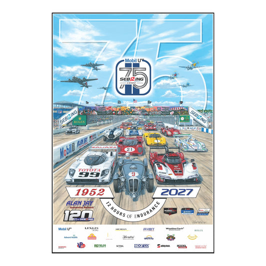 Sebring 75th Official Event Poster