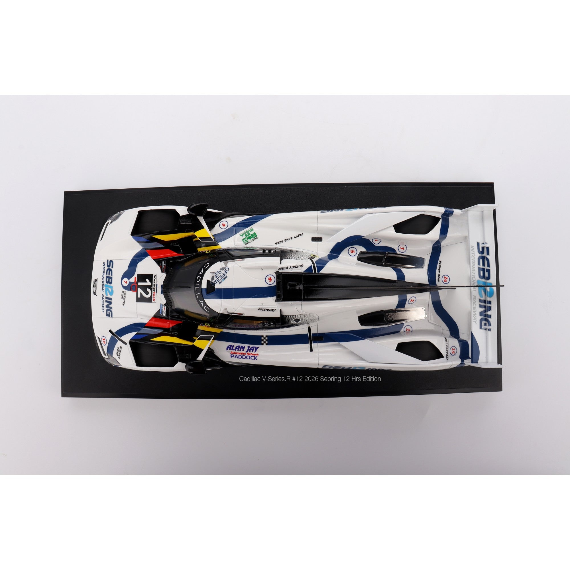 1/18 Cadillac V-Series.R #12 2026 Sebring 12 Hours Edition