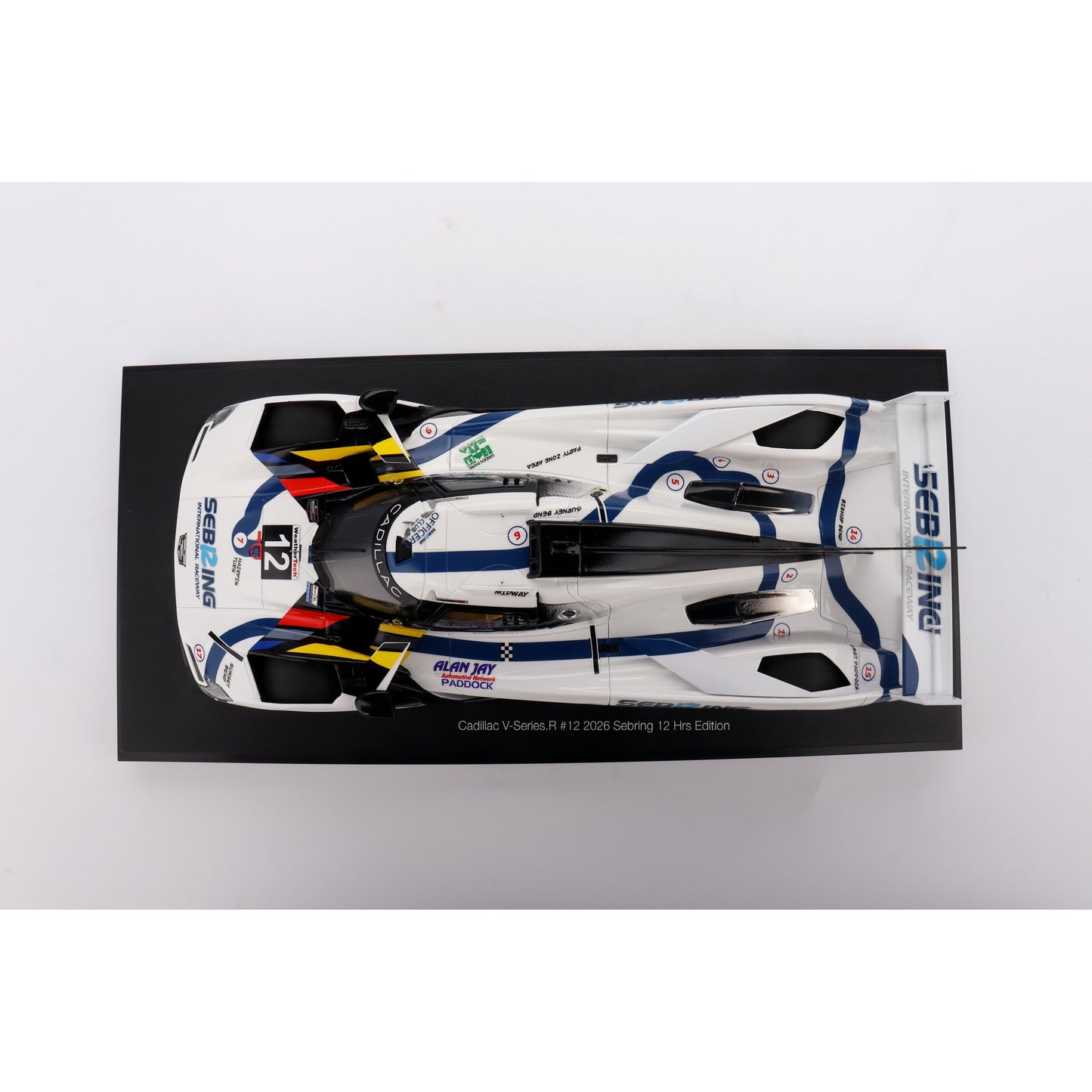 PRE-ORDER 1/18 Cadillac V-Series.R #12 2026 Sebring 12 Hours Edition