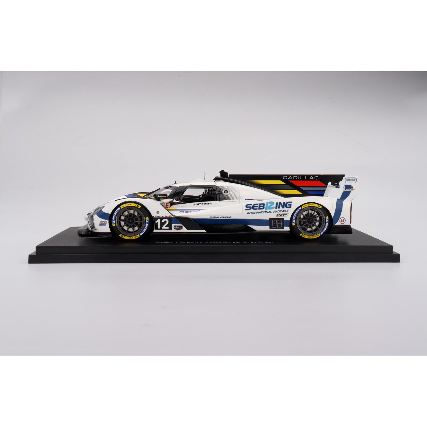 PRE-ORDER 1/18 Cadillac V-Series.R #12 2026 Sebring 12 Hours Edition