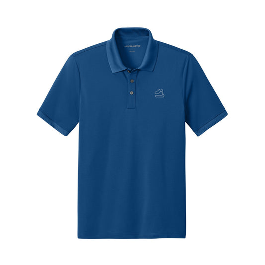 Sebring Track Outline Performance Polo - Blue