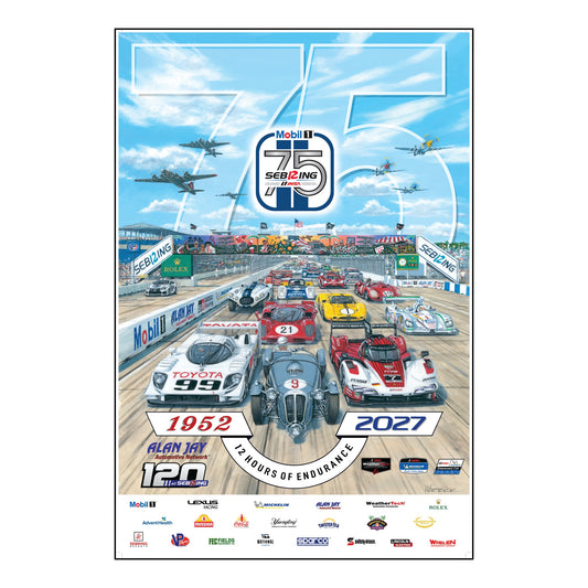 Sebring 75th Official Event Poster