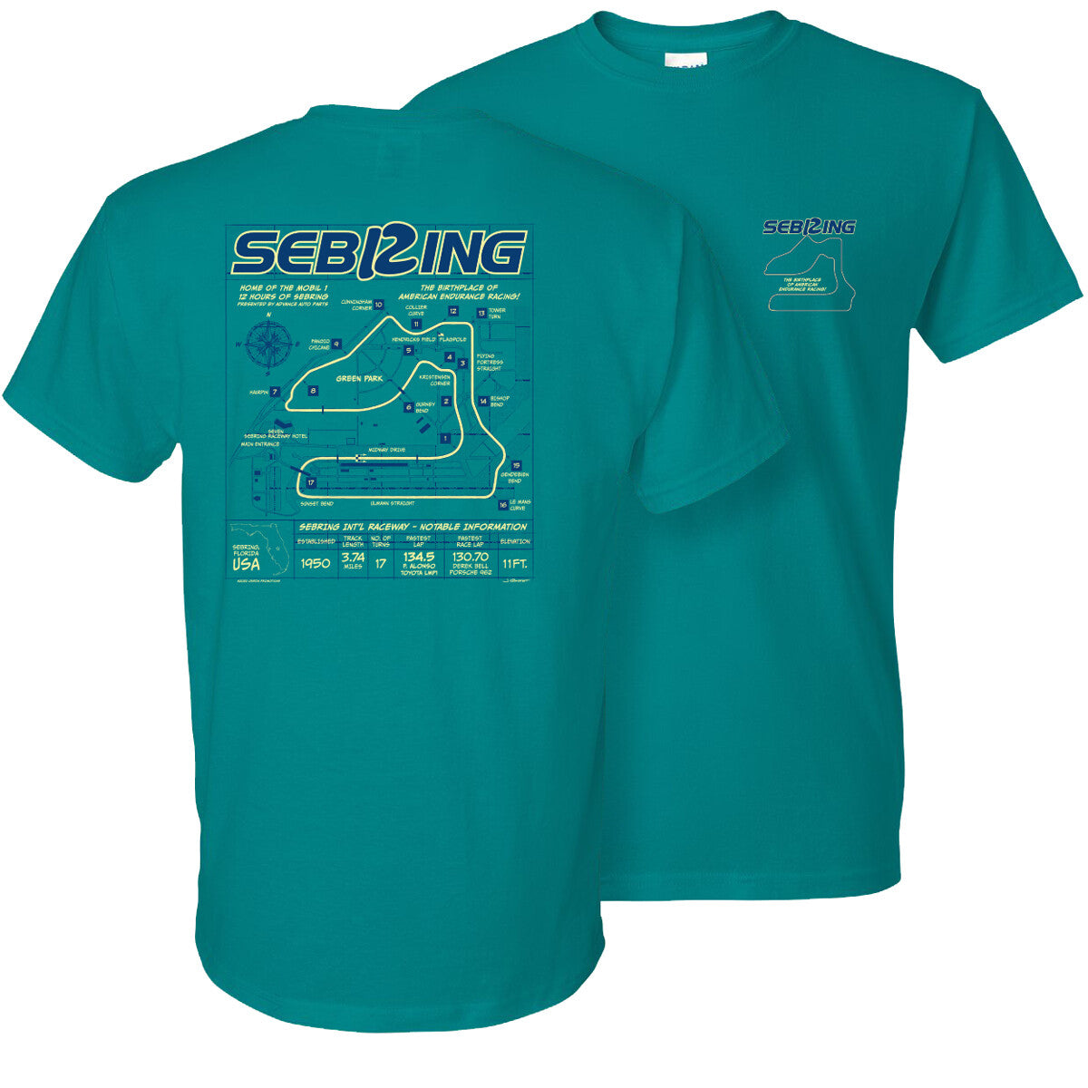 Sebring Blueprint T-Dk. Jade