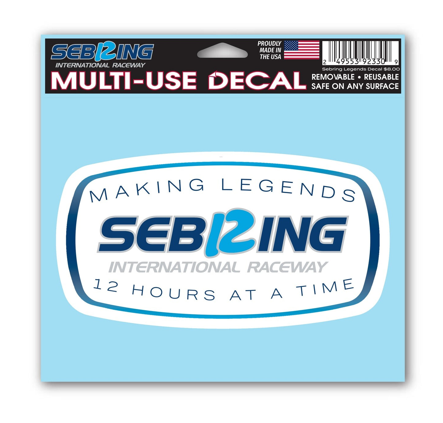 Sebring Making Legends Decal