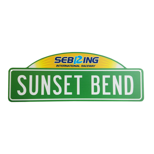 Street Sign - Sunset Bend