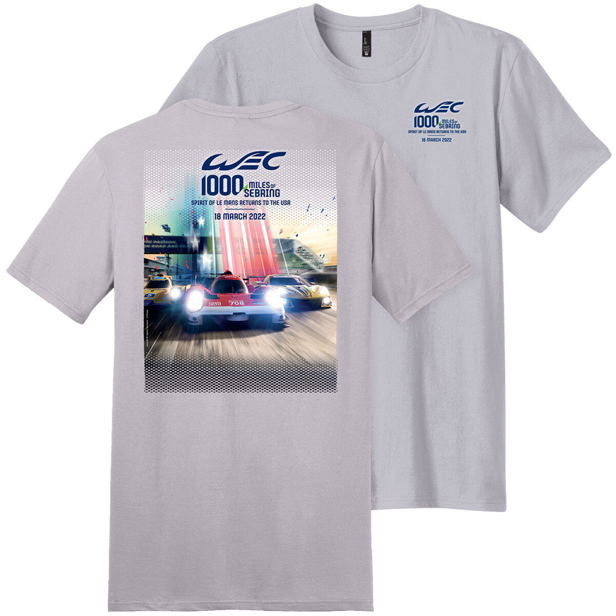 WEC 1000 Mile Tee - Silver